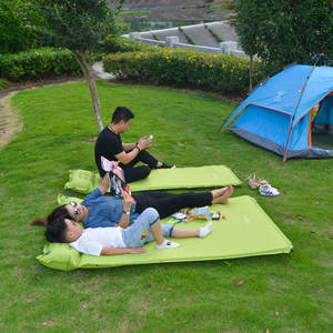 <span class=keywords><strong>Colchoneta</strong></span> Inflable Doble Automática para Acampar en la <span class=keywords><strong>Montaña</strong></span>, Playa y Aire Libre, de Tela Oxford Gruesa y Ancha, DF-BW-2P para 2 Personas - Product Image 3