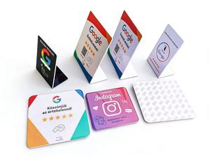 Tarjeta NFC para Reseñas de <span class=keywords><strong>Google</strong></span>, Herramienta para Pequeñas Empresas, Soporte RFID con Personalización de Marca - Product Image 4