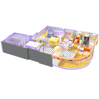 Parc de trampolines multifonctionnel et modules de jeux gonflables - Équipement d'amusement commercial intérieur pour enfants et adultes