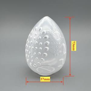 Estuche de Plástico Transparente/Rosa para Esponjas de Maquillaje, Diseño Rectangular, Moderno y Portátil, Caja de Almacenamiento para Beauty Blender, Venta al Por Mayor - Product Image 5