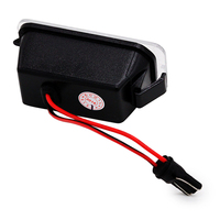 Eclairage de plaque d'immatriculation à LED pour Jaguar New XJ XF Pour Ford Fiesta Kuga S-MAX Focus Contrôleur Canbus intégré