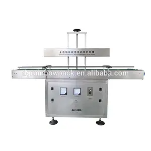 Factory price production line stainless steel continuous induction sealer