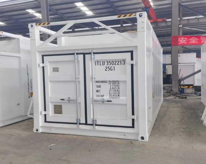 Open Container Sample Station ISO Container Filling Stations 20 Foot and 40 Foot Carbon Steel ...
