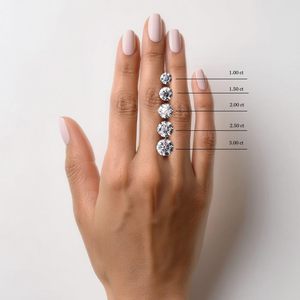 工場価格 シーダイヤモンド IGI認定 非強化 ブリリアントカット ラボグロウンダイヤモンド 1ct 15ct Dカラー VVS エクセレント ジュエリー - Product Image 5