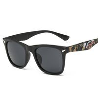 Lunettes de soleil classiques personnalisées de haute qualité 2024, unisexes, protection UV400, monture complète en PC, verres en PC, lunettes de soleil tendance