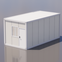 Maisons modulaires empilables 3 kits compétitifs minuscules à la maison modèles navire Portable toit pliable conteneur maison