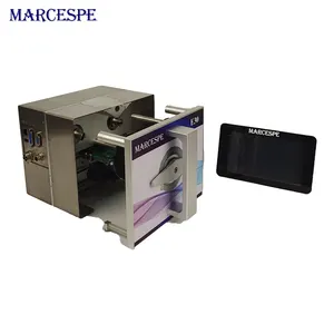 Marcespe E30 Auto Fricção Alimentador Dispenser Transportador Para Bolsa Saco Fita De Transferência Térmica Jato De Tinta Barcode Label Printer