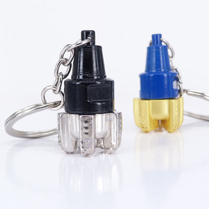 Shape Souvenir Keychain Oilfield Drill Bit Keychain <b>Cheap</b> Wholesale Custom 3d Metal Carabiner Keychain PIN PIN Other Key <b>Chains</b> - Product Image 5