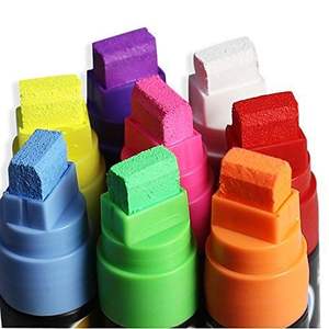 Marqueurs de fenêtre pour le verre-8 couleurs néon (Peinture <span class=keywords><strong>Temporaire</strong></span> pour Voiture ou Maison Fenêtres-Laver avec l'eau - Product Image 4