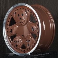 ROC Custom Teddy Bear Wheels Jantes forgées légères 15-24 pouces Roues de voiture de tourisme 5x100 4x100 Roues forgées Teddy Bear