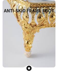 Best Verkopende Midden-Oosten Europa En Amerika Buffet Gouden Maaltijd Kachel Hotel Alcohol Warmer Restaurant Food Warmer Tray Roestvrij - Product Image 6