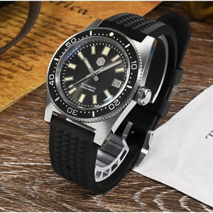 San Martin SN007-GX New 62mas Diver Mens <b>Watch</b> Classic Luxury Sapphire SW200 Automatic Mechanical <b>Watches</b> Date 20Bar Luminous - Product Image 4