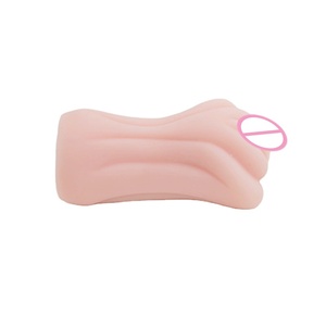 Masturbateur masculin portable réaliste en TPE souple, ressemblant à une peau de vagin, jouet sexuel manuel pour hommes, discret et portable. - Product Image 1