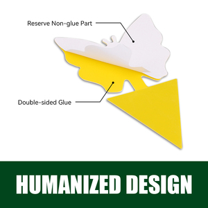 OEM bay bẫy dính trái cây bay trong nhà dính màu vàng bay Bẫy Côn Trùng Keo Bẫy trong vườn - Product Image 3