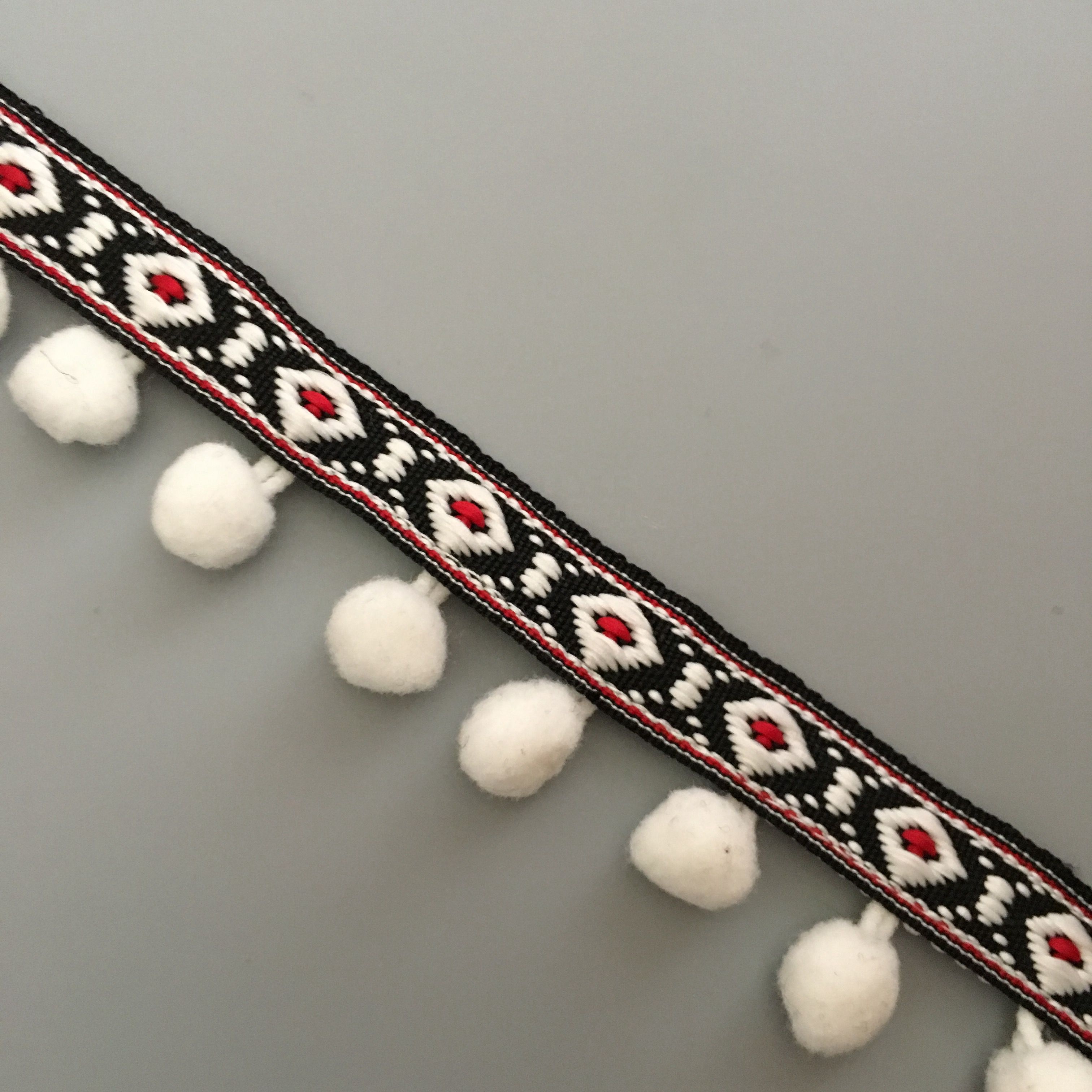 3 см, сделано в Китае, отделка с помпоном для Макси-платья