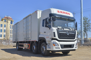 Camionnette de transport Dongfeng Tianlong <span class=keywords><strong>VL</strong></span> 292HP 6X2 9,6m, camionnette de fret lourd pour le transport logistique, camion diesel haute performance - Product Image 2