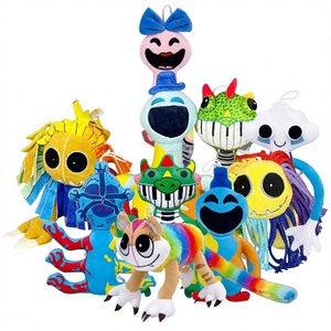 Nouvelle Peluche Super Douce Transfrontalière Nightmare Baby Bobby <span class=keywords><strong>4</strong></span> Dinosaure Vert Grand Lion avec Rembourrage en Coton PP - Product Image 1