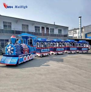 Tren Turístico Eléctrico <span class=keywords><strong>Mini</strong></span> sin Rieles para Niños, de Fábrica Profesional, en Venta - Product Image 5
