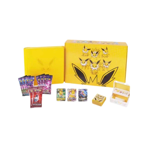 Coffret Cadeau Évolutions Eevee Série Pokémon Sword and Shield Édition Vaporeon Jolteon Flareon avec Cartes Promotionnelles Exclusives - Product Image 4