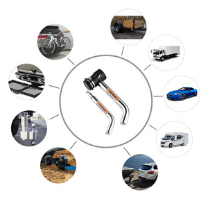 Serrures à boulon pour voiture et camping-car, serrures à double goupille en forme d'haltère de 5/8 et 1/2 pouce pour camping-car et remorque - Product Image 4