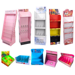 Store Display <b>Stand</b> Pallet Stackable Foldable Cardboard Rack with Customized Color for Effective Promotion - Product Image 4