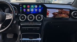 Radio de navigation automobile à double écran de 24,6 pouces pour <span class=keywords><strong>Mercedes</strong></span> BENZ C W205 GLC X253 2015 - 2020, lecteur multimédia <span class=keywords><strong>Android</strong></span> Auto Carplay - Product Image 6