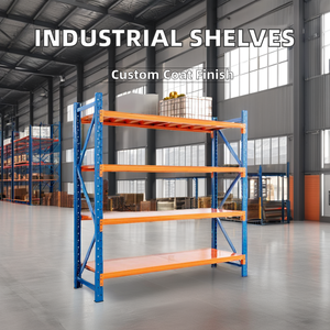 מדפי פלדה עמידים בפני קורוזיה, מערכת מדפים לאחסון משטחים למחסנים תעשייתיים - מבוקשים מאוד. - Product Image 4
