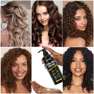 Best seller crema di Curling al cocco biologico burro di karité-definizione nutriente per capelli ricci naturali-esaltatore di Curl idratante - Product Image 6