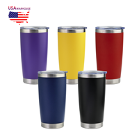 Vaso Térmico RTS de 20 oz, Taza de Viaje con Aislamiento al Vacío, con Tapa, de Acero Inoxidable, Doble Pared, para Café, para el Hogar y la Oficina