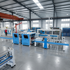 Máquina laminadora de láminas HPL/<span class=keywords><strong>CPL</strong></span> Prensa de rodillos de pegamento termofusible PUR para producción y laminación de MDF - Product Image 1