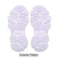 Semelle de chaussure décontractée monobloc injectée pour enfants, légère, à absorption des chocs, avec contour épuré et semelle en EVA écologique, vente en gros