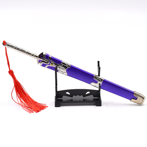 <span class=keywords><strong>Jiang</strong></span> <span class=keywords><strong>Cheng</strong></span> - Llavero de Espada de Anime con Funda Retráctil de Aleación de Zinc, Modelo Tres Venenos, 22.5 cm - Product Image 2