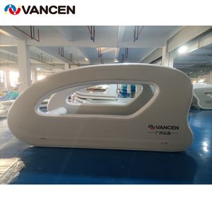 Chất lượng cao 3M/4.5 m năng lượng mặt trời nổi Inflatable điện du thuyền thuyền đảo Inflatable <span class=keywords><strong>Catamaran</strong></span> đi kèm với động cơ - Product Image 3