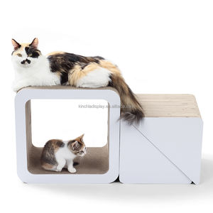 Lit remplaçable de noyau intérieur de grattoir de <span class=keywords><strong>chat</strong></span> de <span class=keywords><strong>carton</strong></span> ondulé de conception carrée de <span class=keywords><strong>jeu</strong></span> <span class=keywords><strong>pour</strong></span> jouer et gratter <span class=keywords><strong>pour</strong></span> des chats - Product Image 6