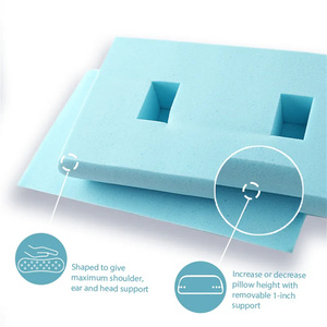 <strong>Adjustable</strong> <strong>Memory</strong> <strong>Foam</strong> <strong>Pillow</strong> for Comfortable Ear Pain Relief for Ear Hole Pressure Sores Side Sleeping Neck Support - Product Image 4