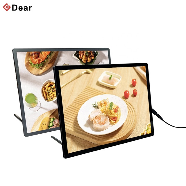 Custom A4 Led Poster Ultra Thin Snap Frame Menu Board Display Box Light Advertising Slim Light Box for Fast Food Restaurant