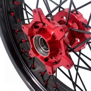 Juego de Ruedas de 17 Pulgadas para Motocross <span class=keywords><strong>Supermotard</strong></span>, Personalizadas, de Aleación de Aluminio, para <span class=keywords><strong>KTM</strong></span> SXF <span class=keywords><strong>EXC</strong></span> XCW XC-F - Product Image 3