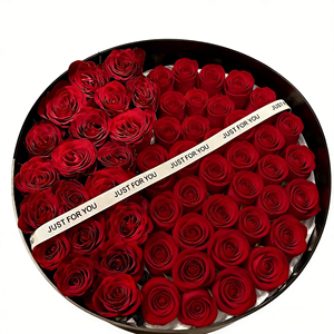 Exquisita Caja <span class=keywords><strong>de</strong></span> Regalo Redonda <span class=keywords><strong>de</strong></span> Chocolate <span class=keywords><strong>con</strong></span> <span class=keywords><strong>Flores</strong></span>, Caja Rígida Romántica <span class=keywords><strong>para</strong></span> el Día <span class=keywords><strong>de</strong></span> la Madre <span class=keywords><strong>con</strong></span> Laminado Mate, Etiqueta Personalizable - Product Image 4