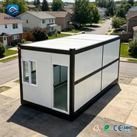 Conteneur mobile pliable en acier pour stockage, maison, villa, boutique, pavillon, restaurant, ustensiles de cour, bar à domicile