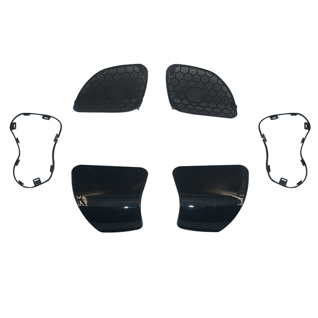 High Quality Wholesale Motorbike Parts Speakers Covers Grilles ABS Plastic Inner Outer Grilles for Harley Davidson