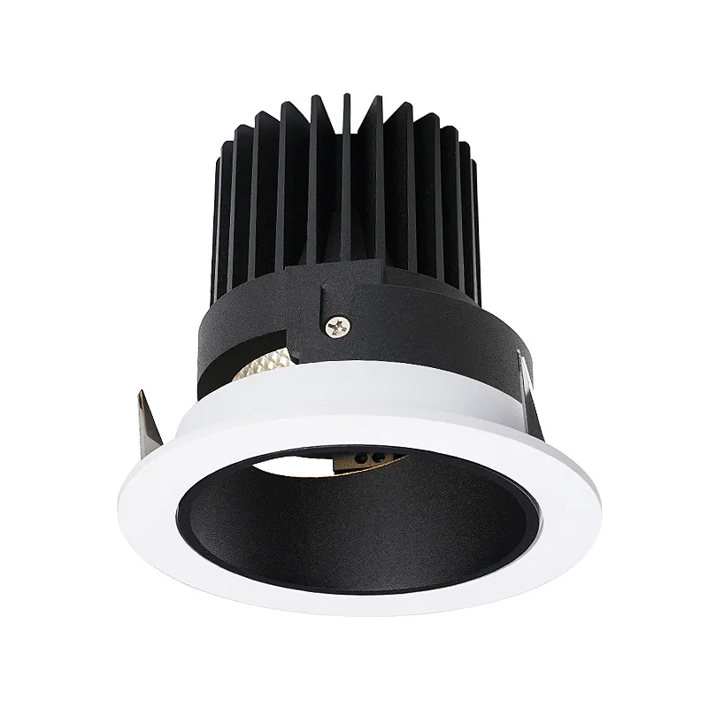 Dim kapalı 26W özelleştirilmiş tavan led derin parlama önleyici downlight COB gömme duvar yıkayıcı spot aydınlatma led derin spot