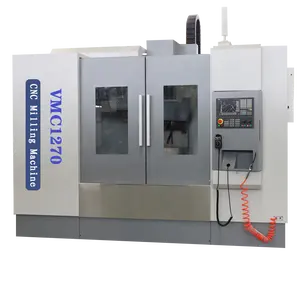 Metal Vertical Machining Center VMC1270 4axis Cnc Milling Machine Factory Price