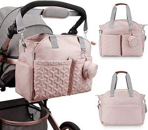 Sac à main <span class=keywords><strong>en</strong></span> polyester pour couches et tire-lait <span class=keywords><strong>avec</strong></span> boîte à sucette pour le travail les <span class=keywords><strong>week</strong></span>-ends et maman et bébé <span class=keywords><strong>en</strong></span> déplacement - Product Image 6