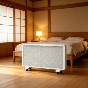 Calentador Eléctrico de Convección Silencioso, Control Inteligente por Aplicación, Panel de Calefacción Natural, <span class=keywords><strong>Radiador</strong></span> sin Ventilador, Sin Ruido, Calentador de Pared para Habitaciones - Product Image 4