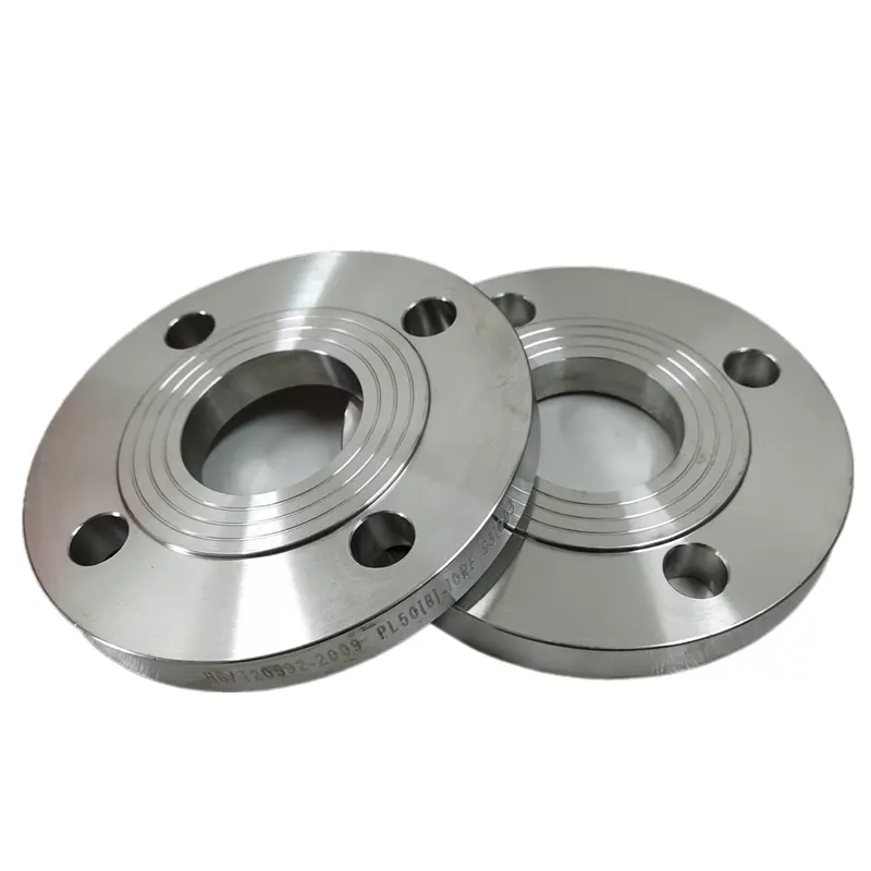 Jianshun Stainless Steel Blind Flange ANSI Standard Threaded Lap Joint Pipe Flat Welding Accessories Sizes SS304/SS316