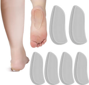 แผ่นรองส้นเท้าแบบลิ่ม รองรับอุ้งเท้าด้านใน แผ่นรองซิลิโคน แก้ไขขาโก่งรูปตัว O/X - Product Image 6