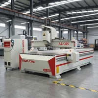 Excellente machine de découpe de bois à broche de 6 KW, routeur CNC, machine de fraisage CNC pour le bois, l'acrylique et l'aluminium