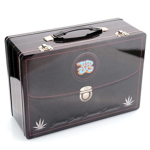 Hộp quà tặng kẹo kim loại có tay cầm, chất lượng cao, giá sỉ, có thể tái chế, tùy chỉnh - Product Image 2