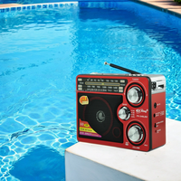 Eletree PX-248LED PX-248LS PX-248BT Transistor Portable Rechargeable Am Fm Sw Xbass Radio avec Lampe de Poche Led