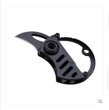 New Design Outdoor EDC Coin Knife Keychain Mini Fold Knife